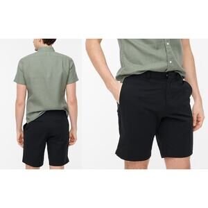 J Crew Factory | NWT | Men's 9" tech short | Black | Men's Sz 32